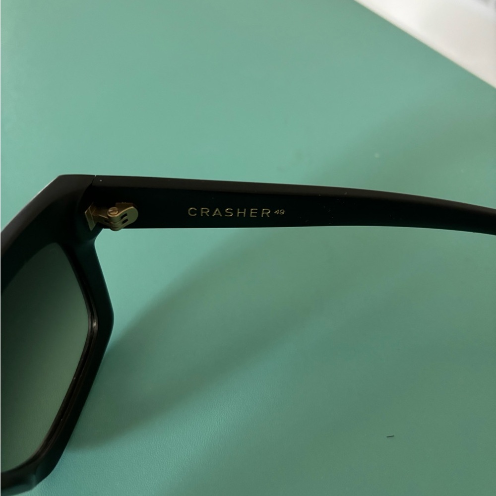 Electric Family Black Frame Sunglasses with Dark Gradient Lenses - Picture 2 of 5